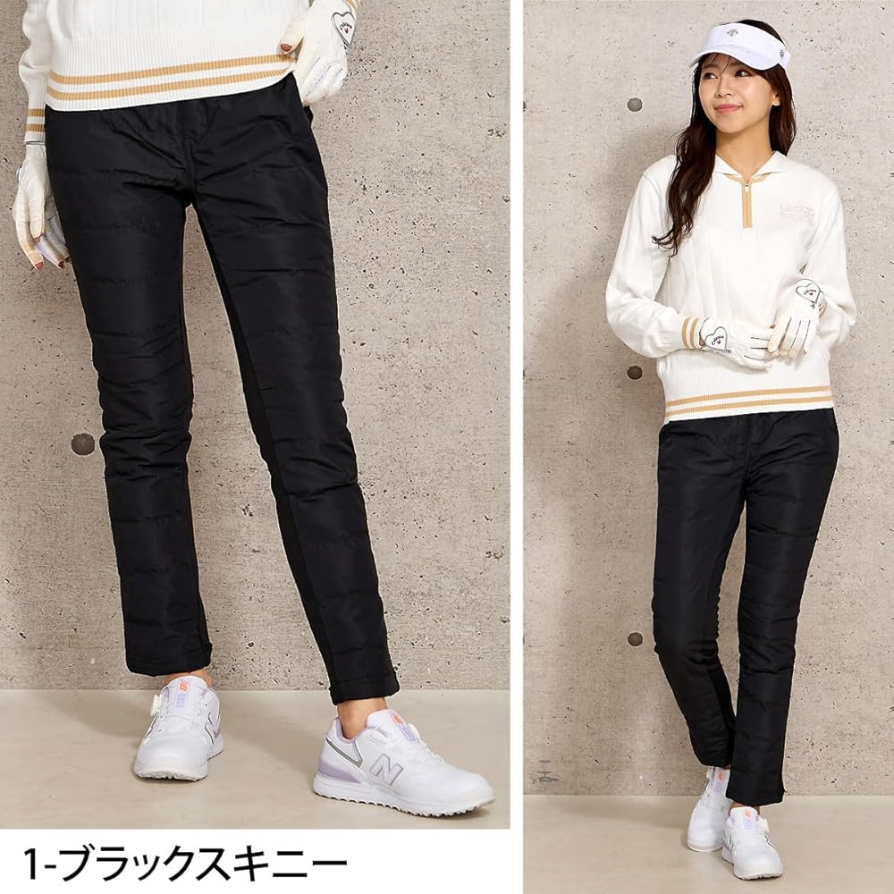 Amazon | [MOSTSHOP] ダウンパンツ レディース ゴルフパンツ ゴルフ